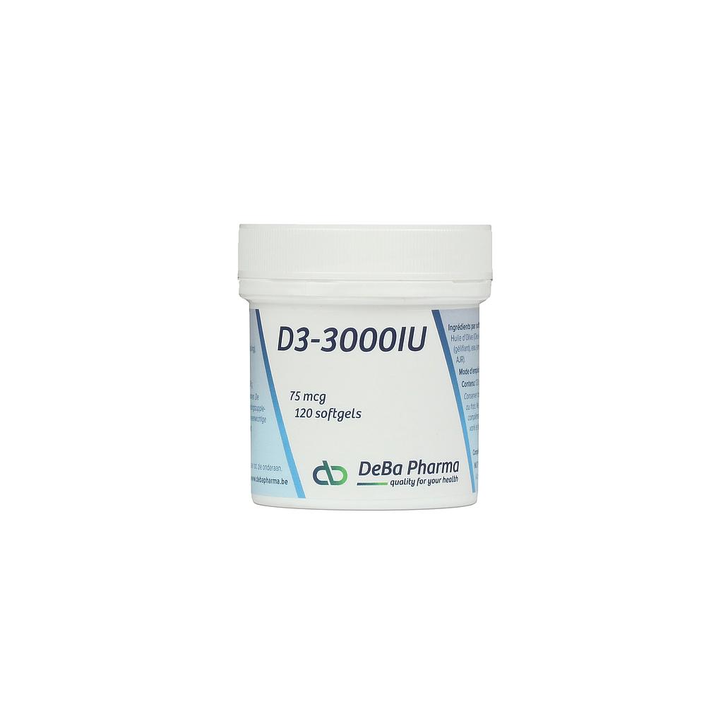 D3-3000 IU - 75 mcg (120 sg.)