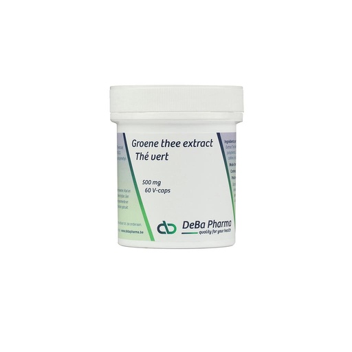 Thé vert extrait 500 mg (60 V-caps)
