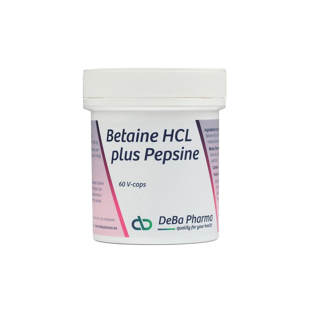 Betaïne HCL 400 mg (60 V-caps)